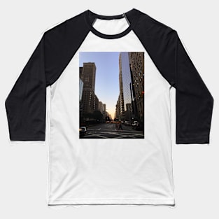 Park Ave, Manhattan, NYC Baseball T-Shirt